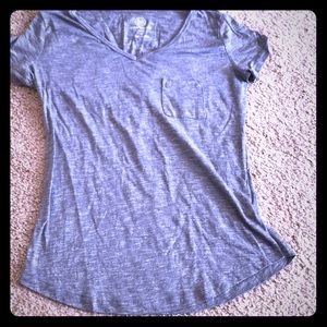 Short Sleeved Gray Shirt